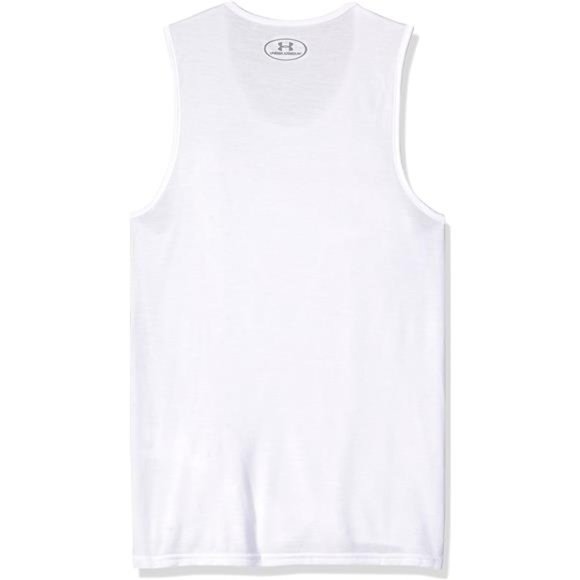 Under Armour Men's Core Tank Undershirt – 2-Pack, White (100)/White, Large - Picture 1 of 2